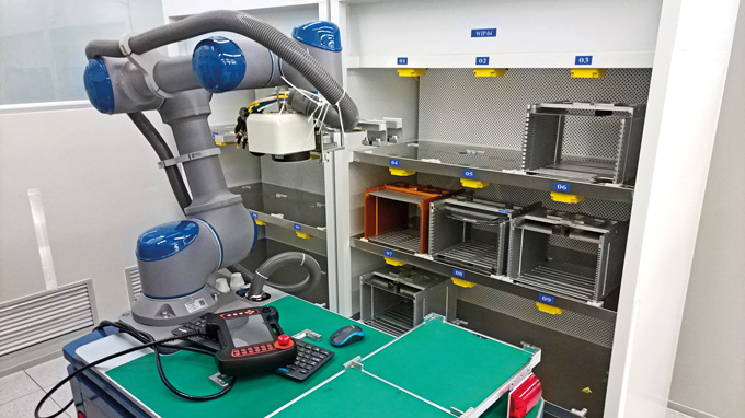 Automated Wafer Warehouse Management due to RFID System - Turck Banner ...